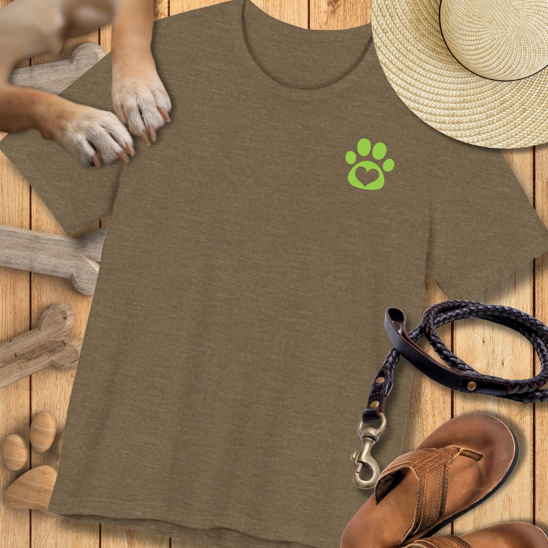 Love in Lime - Vorne & Hinten - T-Shirt Unisex Modern Fit Premium Qualität