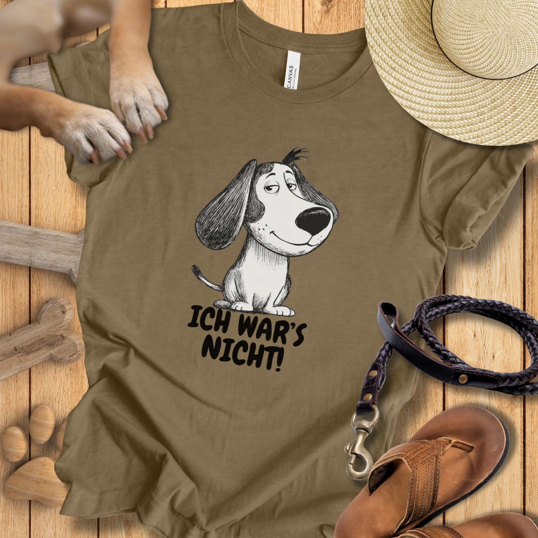 Ich war's nicht! – T-Shirt Unisex Modern Fit - Weich & Leicht