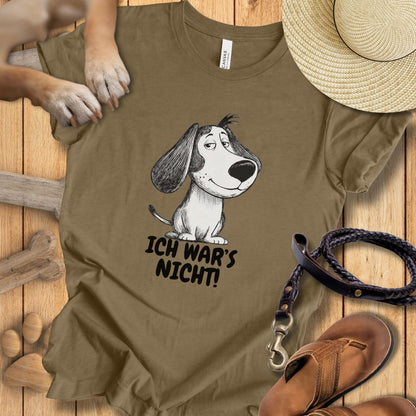 Ich war's nicht! – T-Shirt Unisex Modern Fit - Weich & Leicht