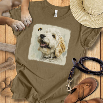 Bee Happy - T-Shirt Unisex Modern Fit - Weich & Leicht