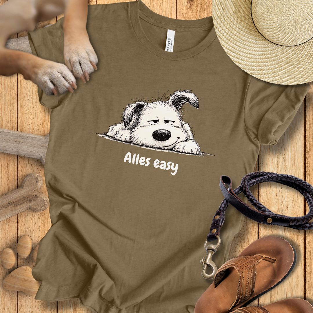 T-Shirt des Monats Juli Alles easy - Modern Fit - Weich & Leicht
