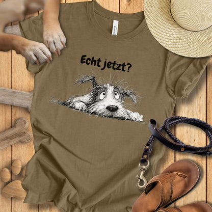 Echt jetzt? - T-Shirt Unisex Modern Fit - Weich & Leicht