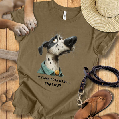 Ich war doch brav - T-Shirt Unisex Modern Fit - Weich & Leicht