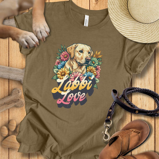 Labbi Love - Labrador - T-Shirt Unisex Modern Fit - Weich & Leicht