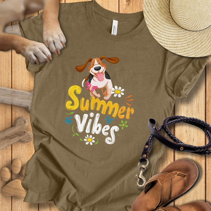 T-Shirt des Monats Juni Summer Vibes - Modern Fit - Weich & Leicht