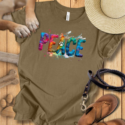 Peace - T-Shirt Unisex Modern Fit - Weich & Leicht
