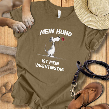 T‑Shirt des Monats Februar "Valentinstag" - T-Shirt Unisex Modern Fit Premium Qualität