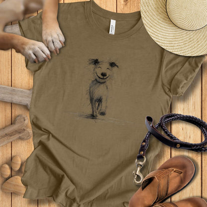 Happiness - T-Shirt Unisex Modern Fit - Weich & Leicht