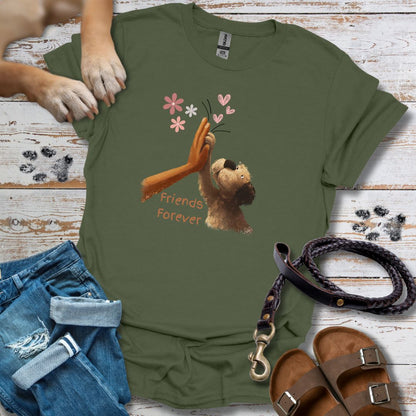 Friends Forever High Five - T-Shirt Unisex Classic Fit - Bequemer Klassiker