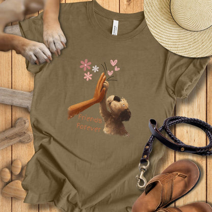 Friends Forever High Five - T-Shirt Unisex Modern Fit - Weich & Leicht