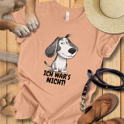 Ich war's nicht! – T-Shirt Unisex Modern Fit - Weich & Leicht