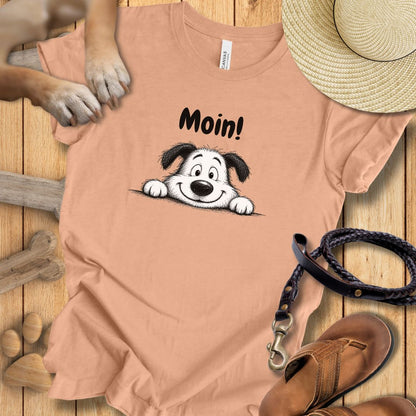 Moin! - Premium T-Shirt Modern Fit Weich & Leicht