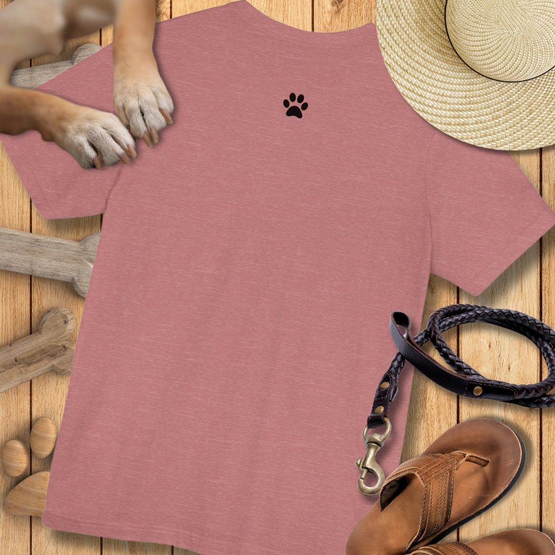 hund. - Vorne & hinten - T-Shirt Unisex Modern Fit - Weich & Leicht