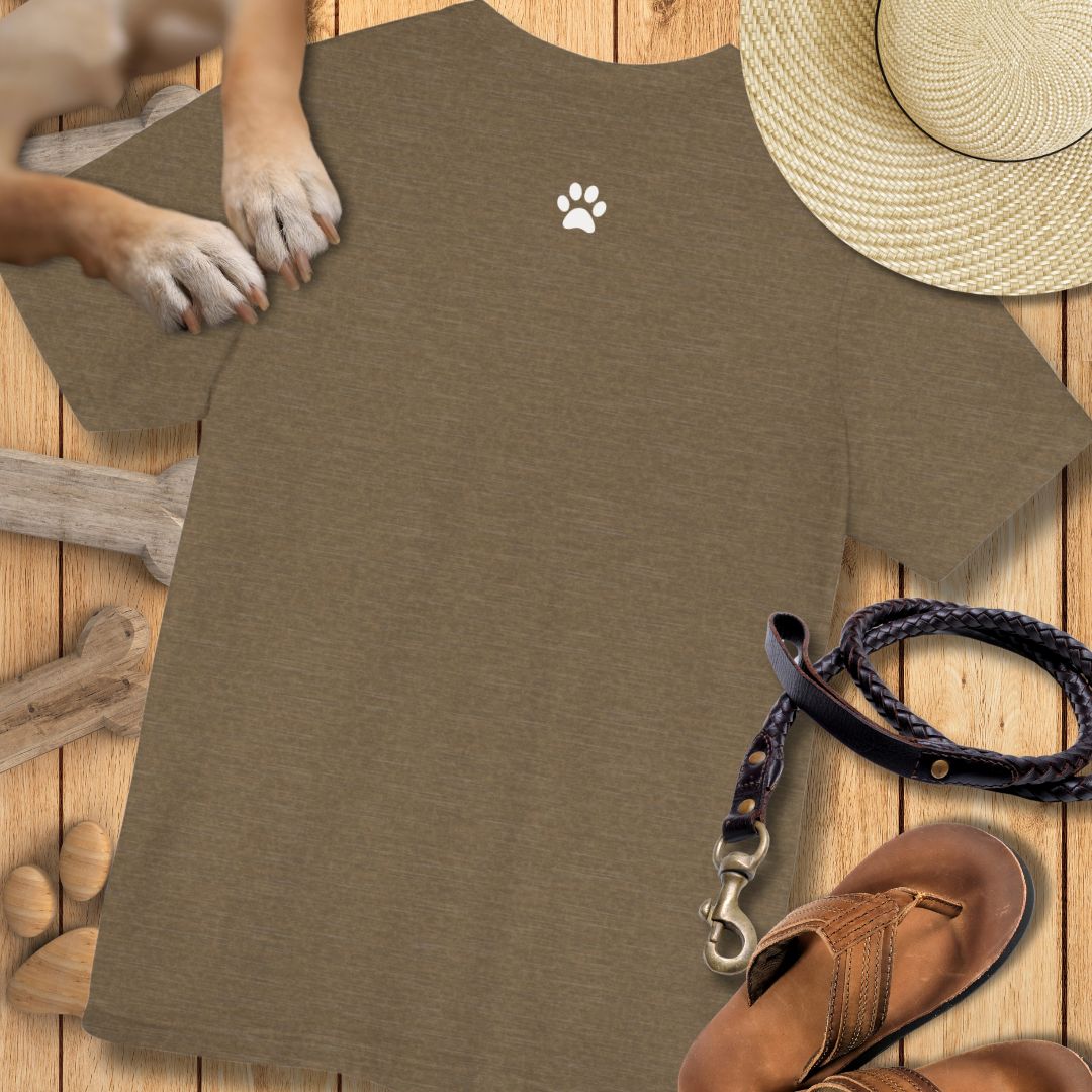 hund. - Vorne & hinten - T-Shirt Unisex Modern Fit - Weich & Leicht