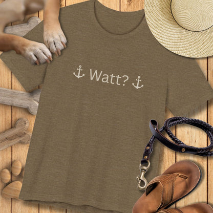 Watt mutt datt mutt - Vorne & Hinten - T-Shirt Unisex Modern Fit Premium Qualität