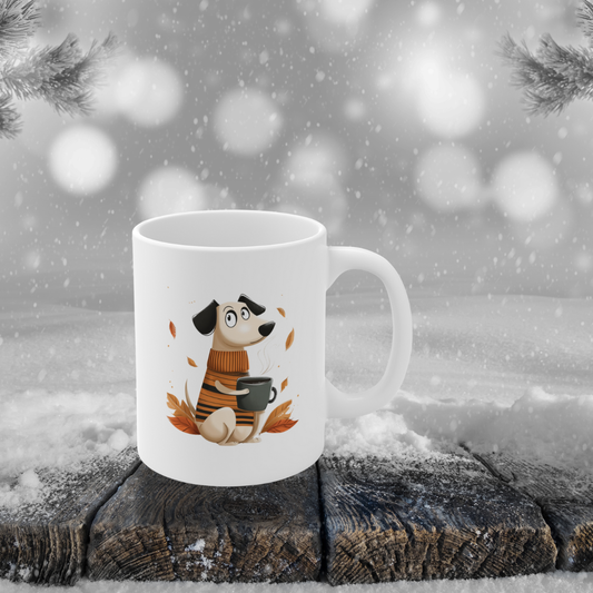 Herbsthund - Tasse