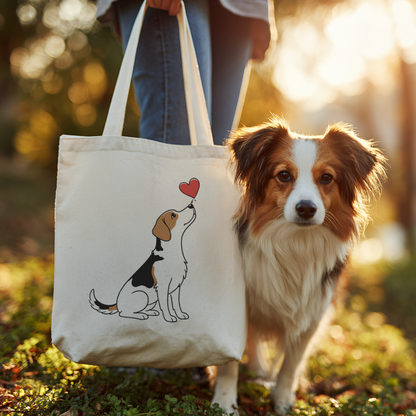 Herzenshunde - Beagle - Tasche