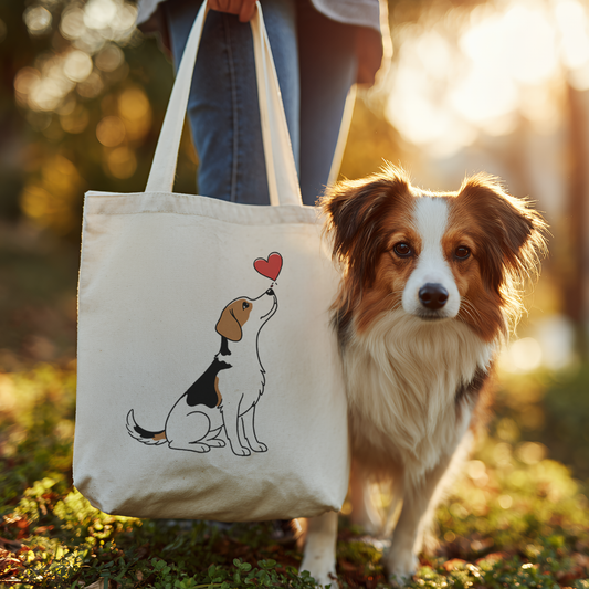 Herzenshunde - Beagle - Tasche