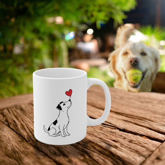 Herzenshunde - Jack Russel - Tasse