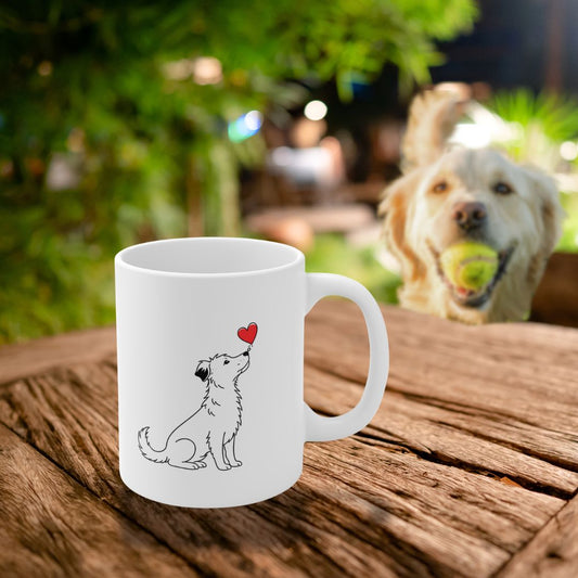Herzenshunde - Unikat auf vier Pfoten - Tasse