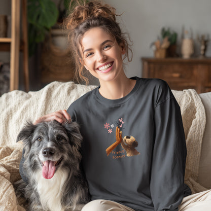 Friends Forever High Five - Unisex Longsleeve Classic Fit