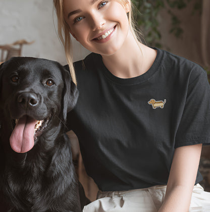 Hot Dog Dackel - T-Shirt Unisex Classic Fit - Bequemer Klassiker