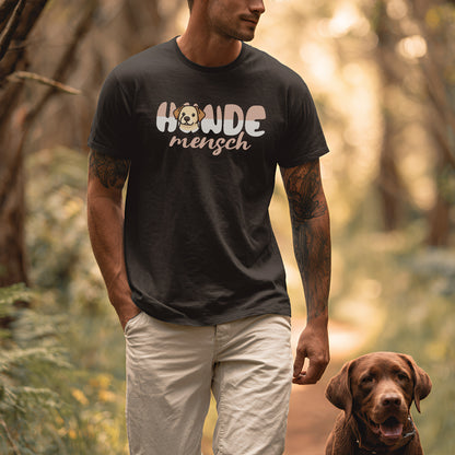 Hundemensch - T-Shirt Unisex Modern Fit - Weich & Leicht