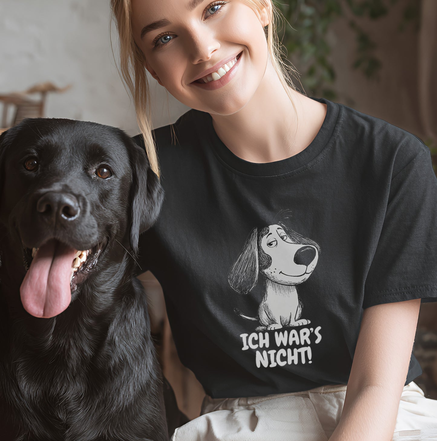 Ich war's nicht! – T-Shirt Unisex Modern Fit - Weich & Leicht