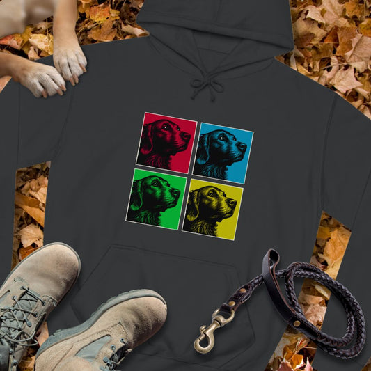 Pop Art Golden Retriever - Unisex Classic Fit Hoodie