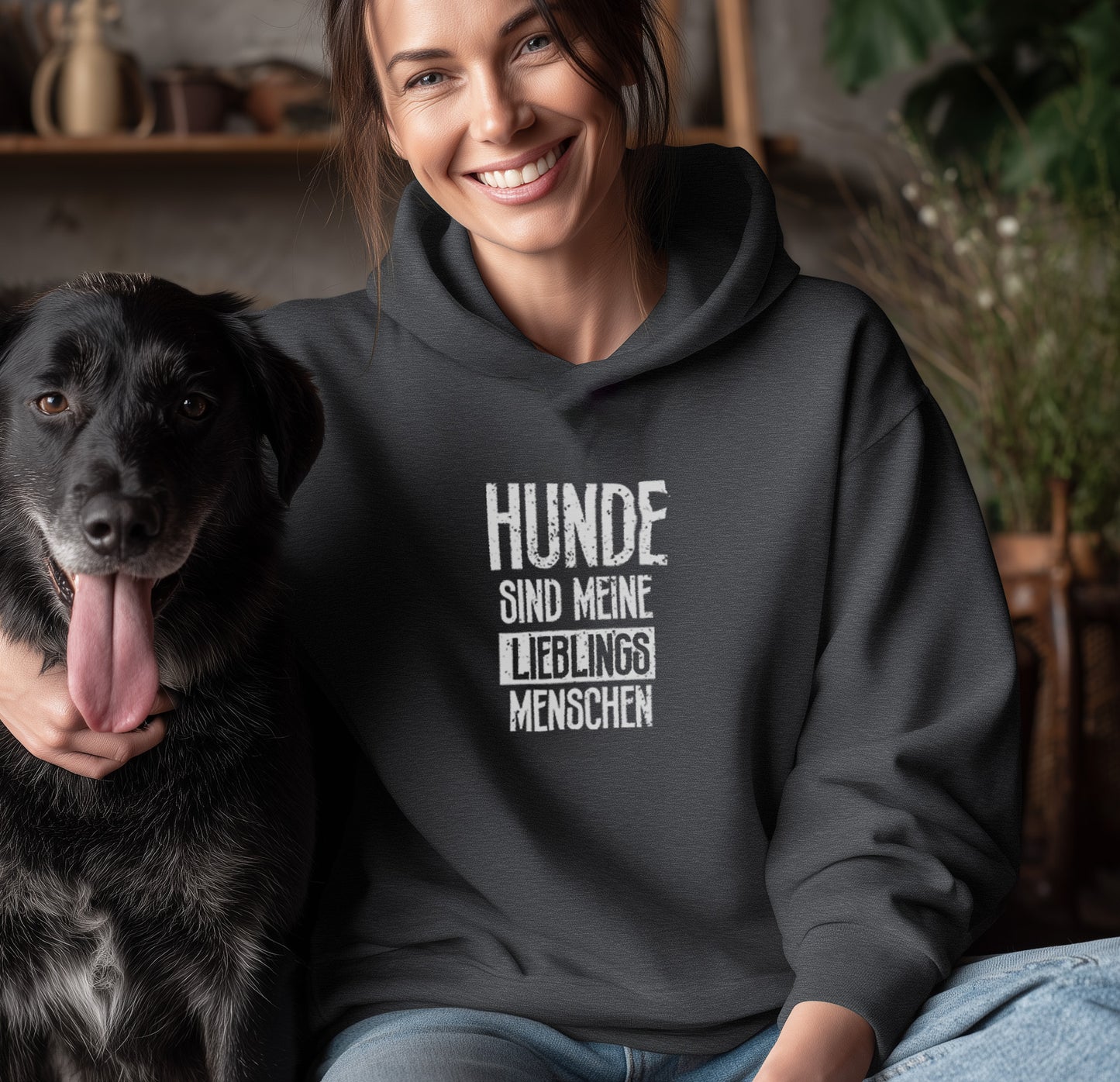 Hunde sind meine Lieblingsmenschen - Unisex Classic Fit Hoodie