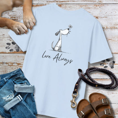 Love Always - Vorne & Hinten - T-Shirt Unisex Classic Fit - Bequemer Klassiker