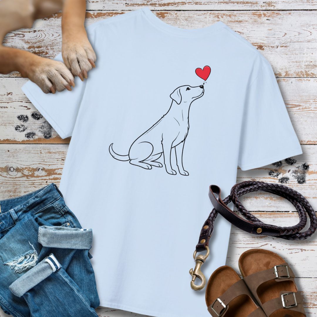 Herzenshunde - Ridgeback - Vorne & Hinten - T-Shirt Unisex Classic Fit - Bequemer Klassiker
