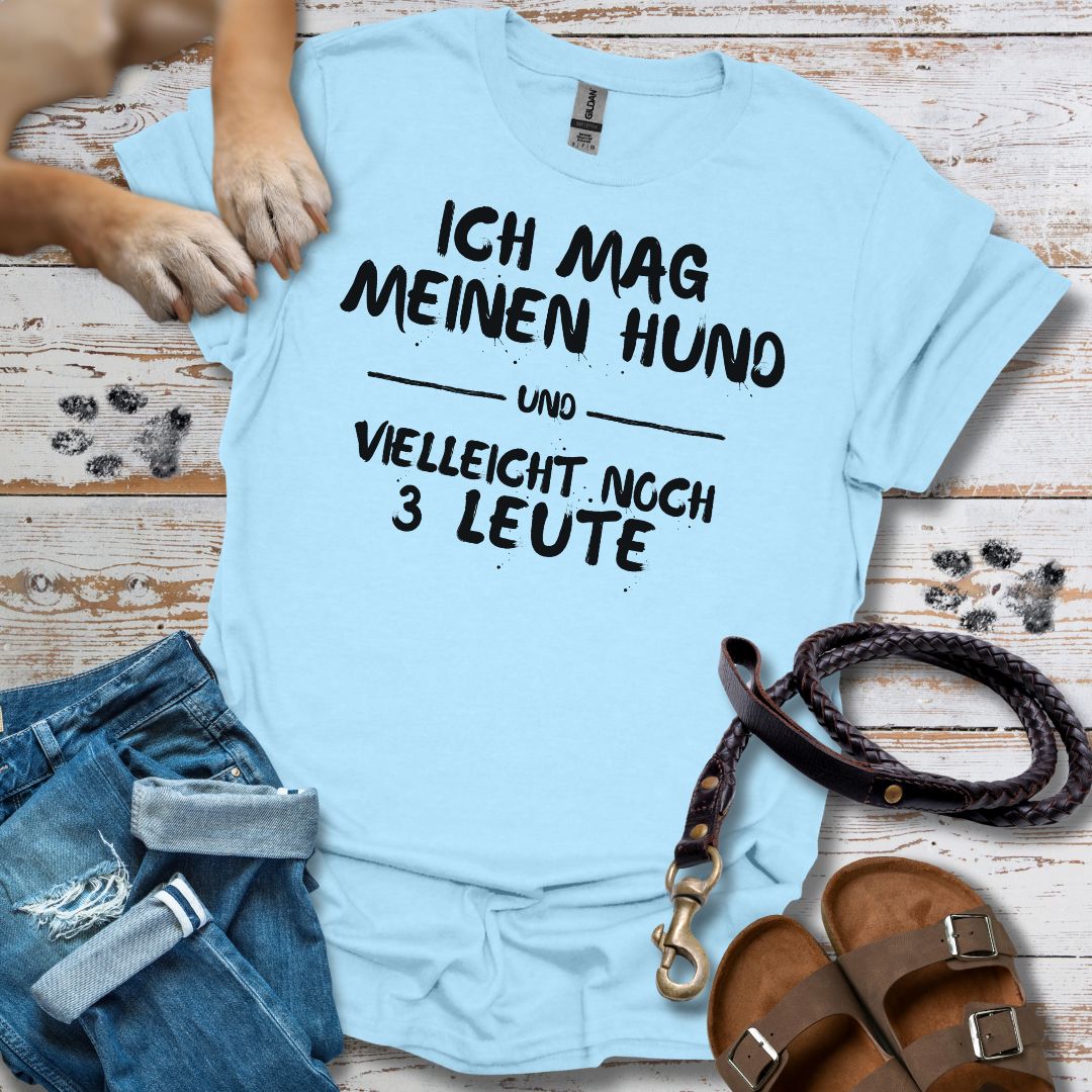 Ich mag meinen Hund - T-Shirt Unisex Relaxed Fit