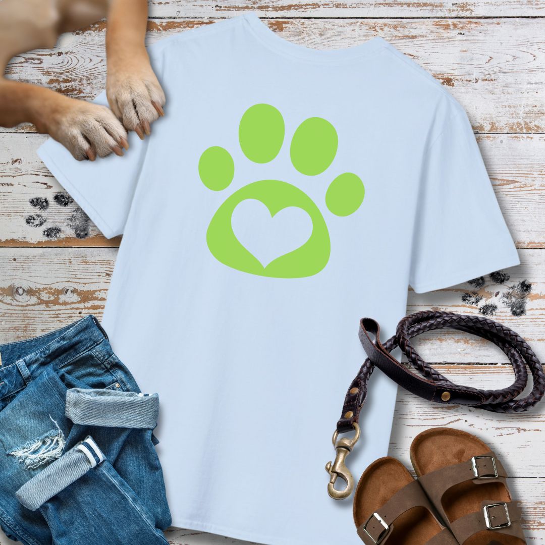 Love in Lime - Vorne & Hinten - T-Shirt Unisex Classic Fit Standard Qualität