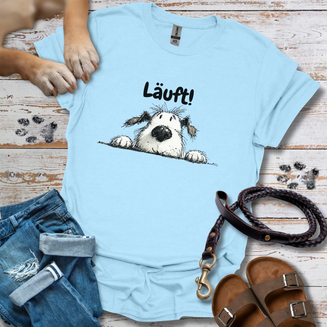 Läuft! - T-Shirt Unisex Classic Fit Bequemer Klassiker