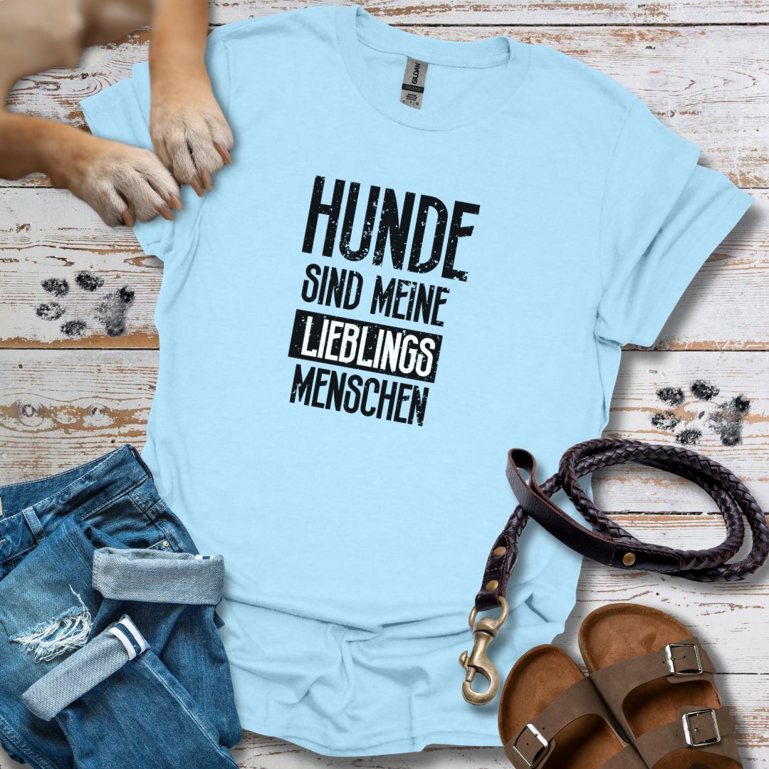 Hunde sind meine Lieblingsmenschen - T-Shirt Unisex Relaxed Fit
