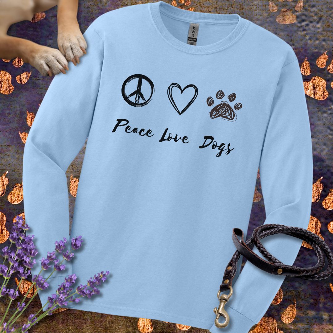 Peace Love Dogs - Unisex Longsleeve Classic Fit