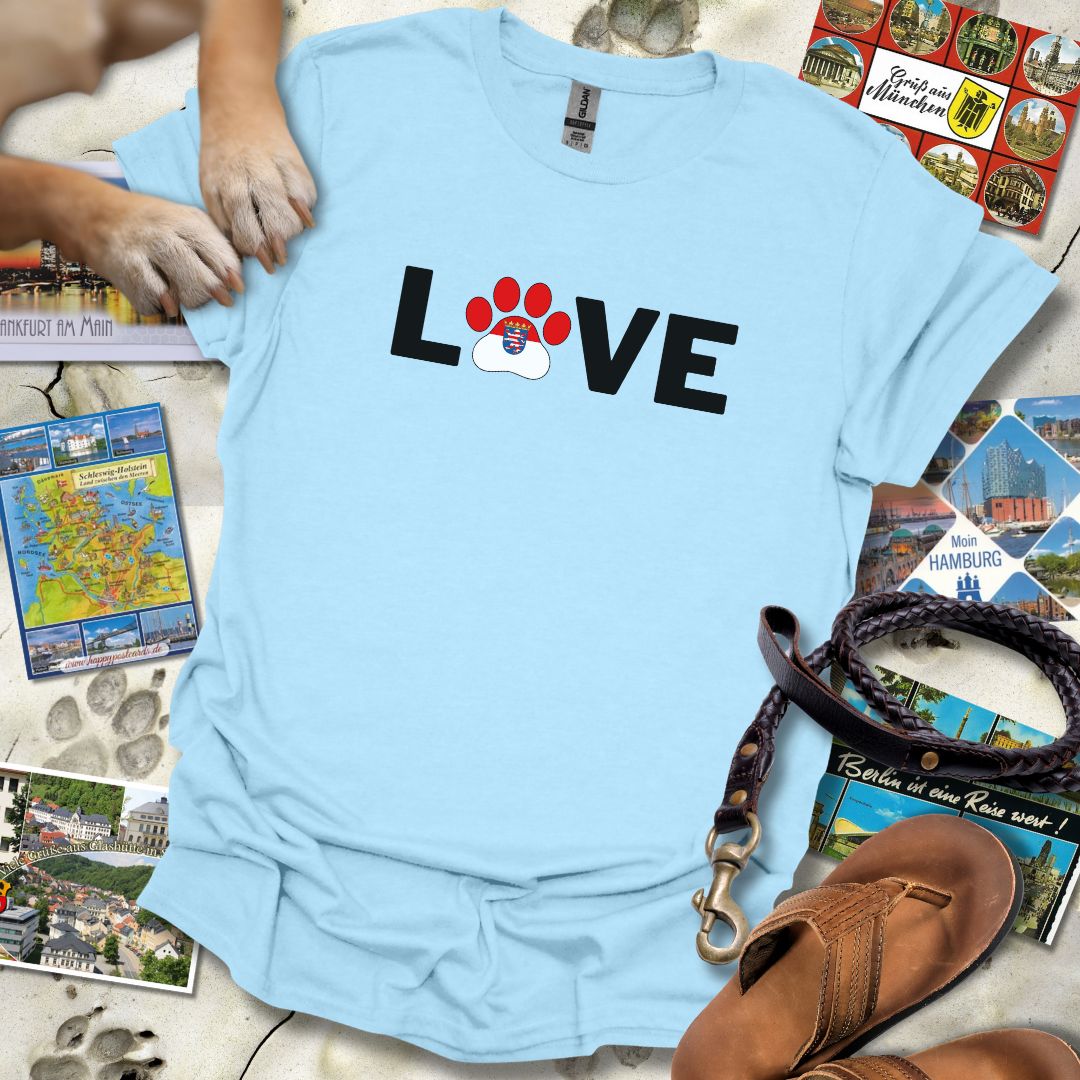 Love Pfote - Hessen - T-Shirt Unisex Relaxed Fit