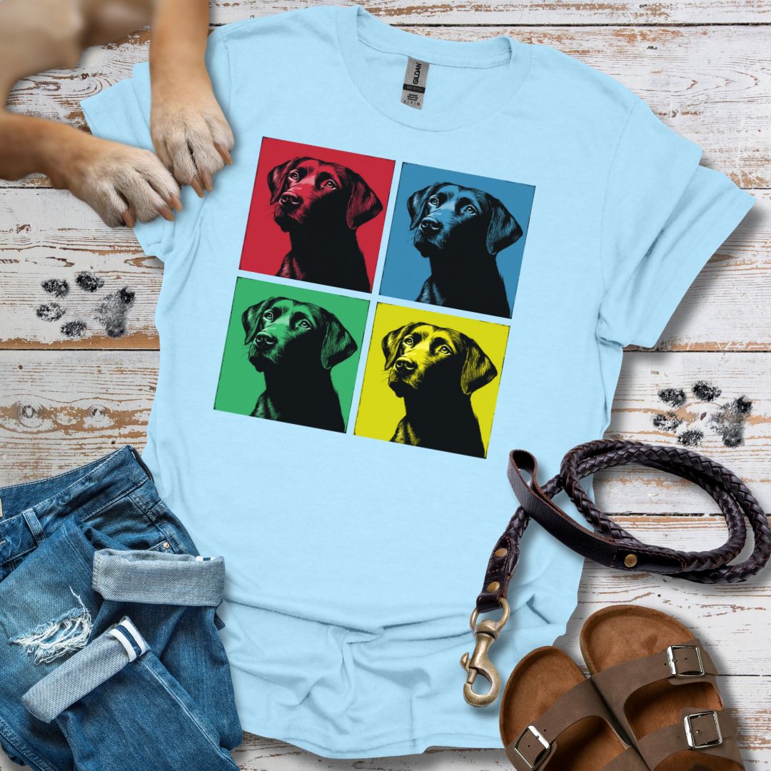 Pop Art Labrador - T-Shirt Unisex Relaxed Fit