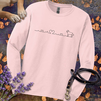 Herzlinie - Unisex Longsleeve Classic Fit