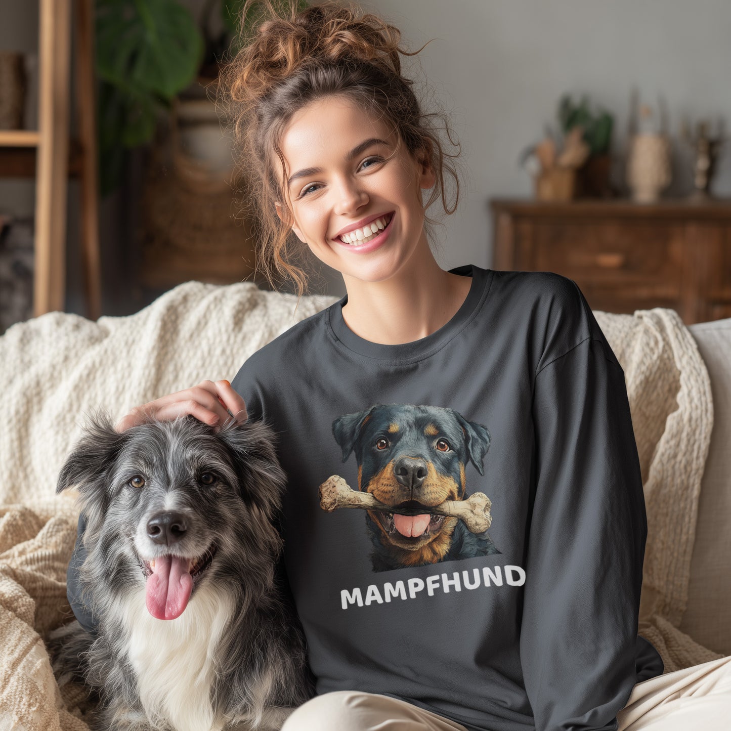 Mampfhund - Unisex Longsleeve Classic Fit