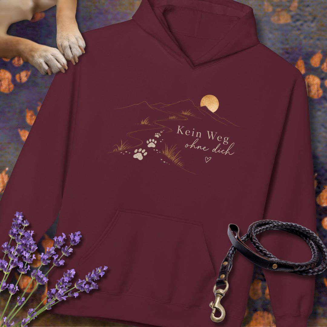 Kein Weg ohne dich - Unisex Modern Fit Hoodie