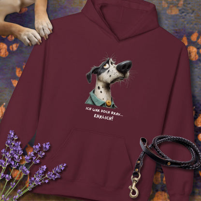 Ich war doch brav - Unisex Modern Fit Hoodie
