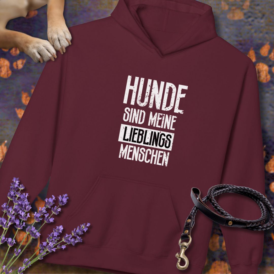 Hunde sind meine Lieblingsmenschen - Unisex Modern Fit Hoodie