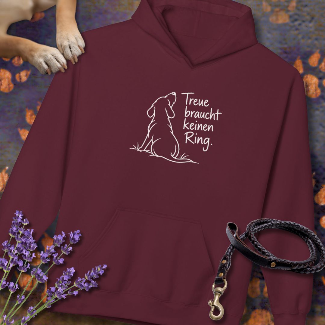 Treue braucht keinen Ring - Unisex Modern Fit Hoodie