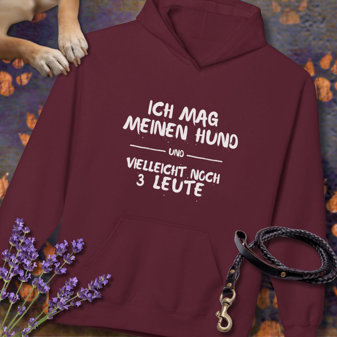Ich mag meinen Hund - Unisex Modern Fit Hoodie