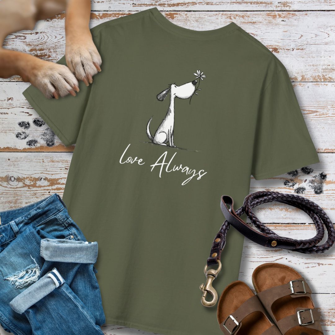 Love Always - Vorne & Hinten - T-Shirt Unisex Classic Fit - Bequemer Klassiker