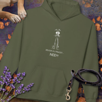 Bevor Du fragst NEE - Unisex Modern Fit Hoodie