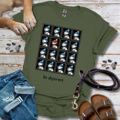 Be Different - T-Shirt Unisex Classic Fit - Bequemer Klassiker