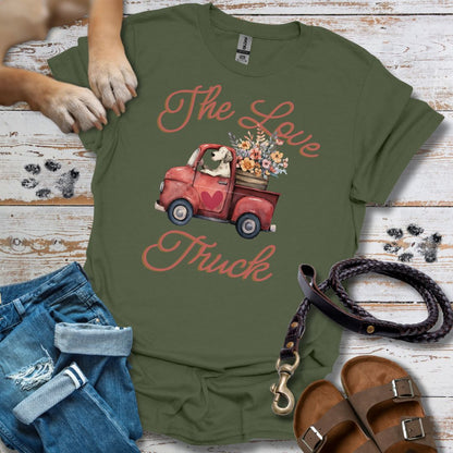 The Love Truck - T-Shirt Unisex Classic Fit - Bequemer Klassiker